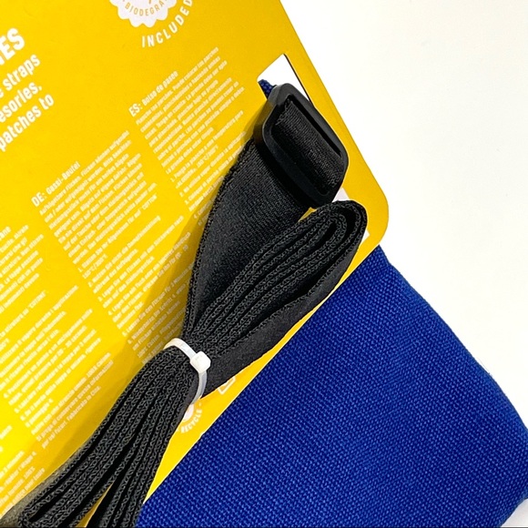 Wild & Woofy Dog Pet Walking Bag Customizable Iron-On Patches W/Adjustable Strap - Picture 15 of 16